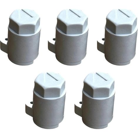 Lot de 5 colliers de serrage en plastique pour scie TS700 TS420 4224 664 2100 Blanc (1/5)