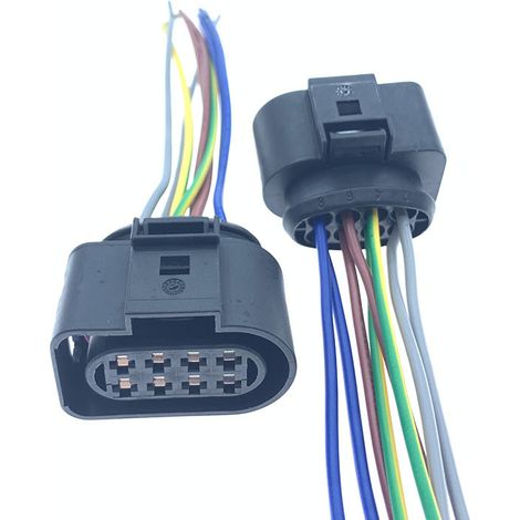 Compatible avec les prises de phares, de feux arrière et de feux antibrouillard Audi, Foton H4 et Auman GTL. (1/4)