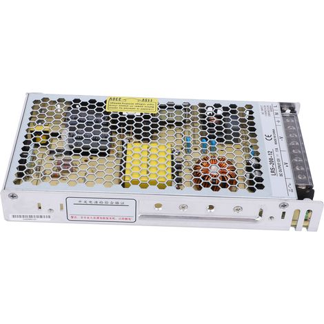 Alimentation à découpage BERM avec indicateur LED, accessoires de commande, 200 W, 90-132 V CA, LRS-200-12 (1/5)