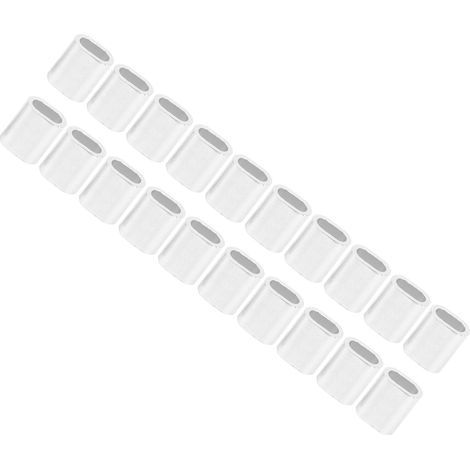 100 embouts de câble en aluminium, manchon de sertissage pour câble en acier, ovale, mandrin de serrage à 1 trou M4 AL6063 (1/5)