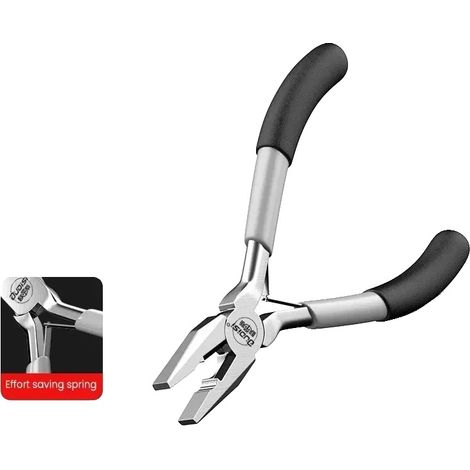Alicates multifuncionales, acero al carbono, mango ergonómico, cortacables (1/2)