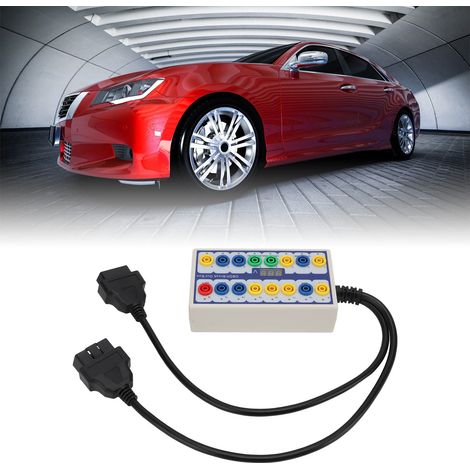 Boîtier de Détection OBD2 avec Câble de Diagnostic Universel pour Transmission de Signal Automobile