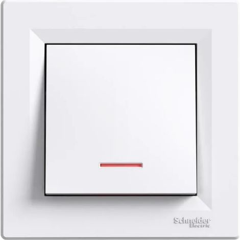 Interruptor Schneider Electric asfora 16A LED empotrable