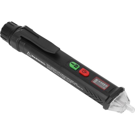 Détecteur de tension numérique sans contact VD410A, testeur de tension alternative 12 V-1000 V, stylo électrique à induction avec lampe torche. (1/5)