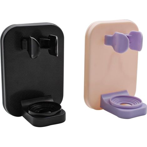 2 Supports Brosse Dents Muraux Reglables (1/5)
