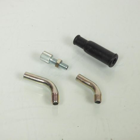 Tube passe-câble coudé angle à 70° pour carburateur de moto (1/5)