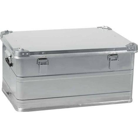 BRB Boite en aluminium avec pelle - Dimensions : 685 x 490 x 340 mm - 93 l - Résistant à la poussière et aux éclaboussures (1/3)