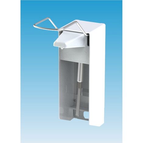 Dispenser universale CWS 500-E tubo dritto Alluminio bianco