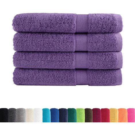 Serviettes de sauna de qualité supérieure SOLUND 4 pcs violet