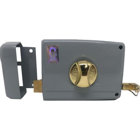 Serratura Legno Applicare 7601 Viro C.Staccato M2+Tirante+Pomolo E.Mm 60 Sx - 1 Pz (1/3)