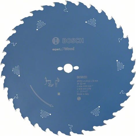 Bosch Kreissägeblatt Expert for Wood 450 x 30 x 4,5 mm, 34 (1/5)