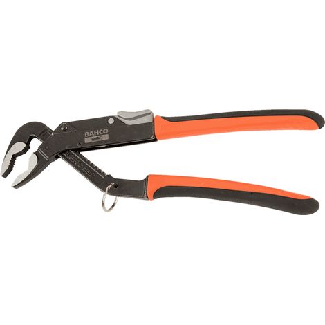 BAHCO - Pinces pompe hydraulique ERGO™ avec anneau de sécurité, 250 mm (1/2)
