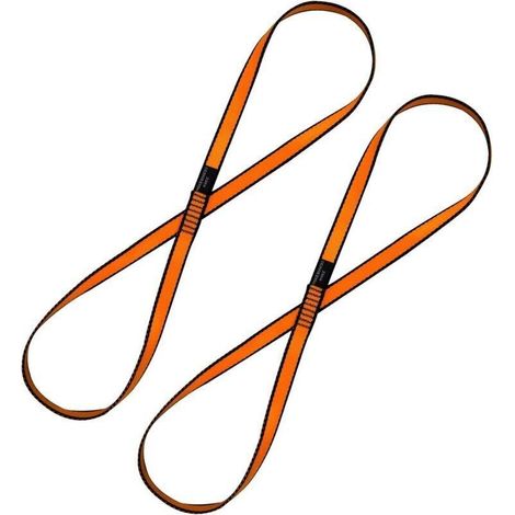 Sangle d'escalade en nylon 18 mm 23KN CE2008/EN566 pour escalade en plein air, rappel, balançoire, hamac de yoga, etc (1/5)