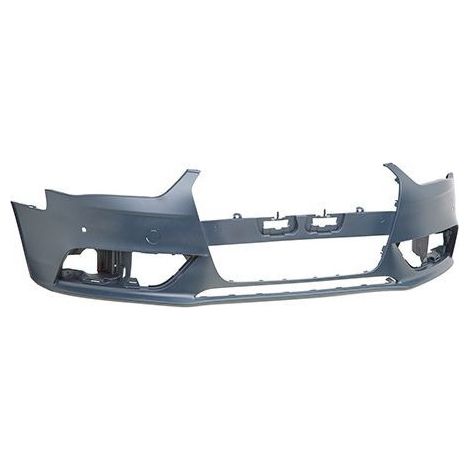 Pare-choc avant à peindre avec trous radars Audi A4 4 B8 phase 2 2011-2015