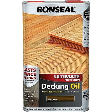 Ultimate Decking Oil Dark Oak 2.5 Litre
