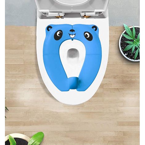 réducteur de toilette entraîneur de toilette siège de toilette pliable réducteur de lunette de toilette lunette de toilette pour enfant (1/5)