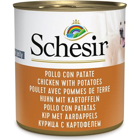 Agras Pet Foods Schesir cibo umido pollo e patate 285g