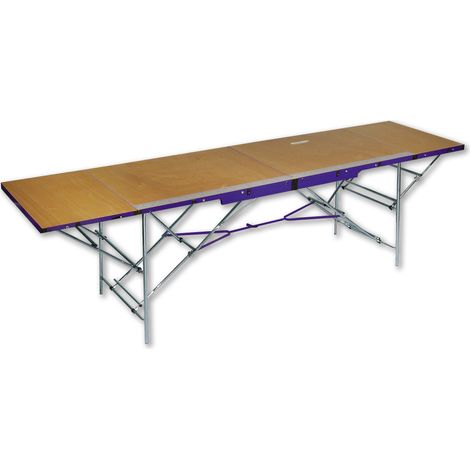 Iller Tapeziertisch 4-teilig, 2-3m lang 300x60cm