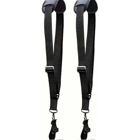 Nylon Padded Backpack Straps pour gazon tondeuses et Brush Cutters réglable Shoulder Harness (1/5)