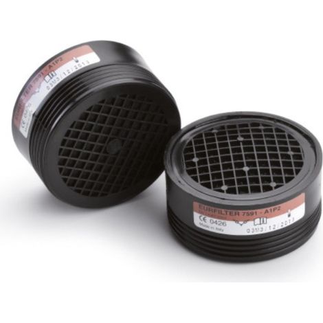 Filtro de gases y polvo clase 1 A1p2 para máscara Eurmask