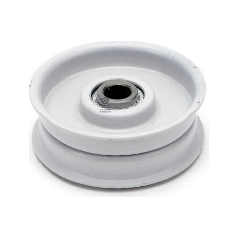 Poulie gorge plate acier sur roulement. Ø 63 mm. N° origine 78744. Larg 19 mm (1/5)