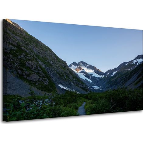 Leinwanddruck Natur Berglandschaft 100x60 cm