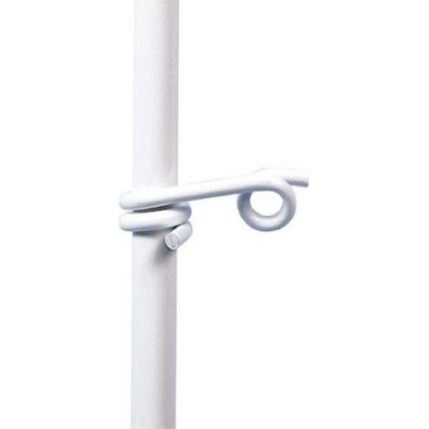 INSPOVET -ISSUSLOLLER fÐ©r Fadenschweinschwanz, WeiÂ¤, Glasfaserpfosten Ð 12 mm, 10 cm