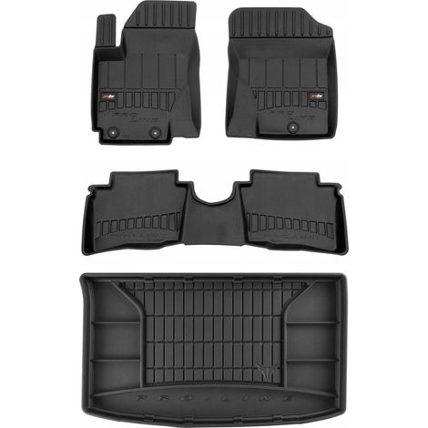 Juego de alfombrillas de goma 3D para Hyundai i20 1 HB 2008-2014 (1/5)