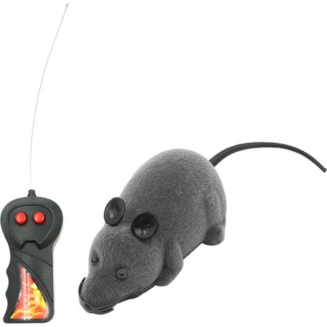 Funkgesteuerte Maus / Katzenspielzeug - Spielzeug für Katzen, grau - Funkgesteuerte Maus / Katzenspielzeug - Spielzeug für Katzen, grau (1/5)