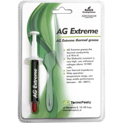 PÂTE CONDUCTRICE THERMIQUE AG-EXTREME/3G 3g AG THERMOPASTES