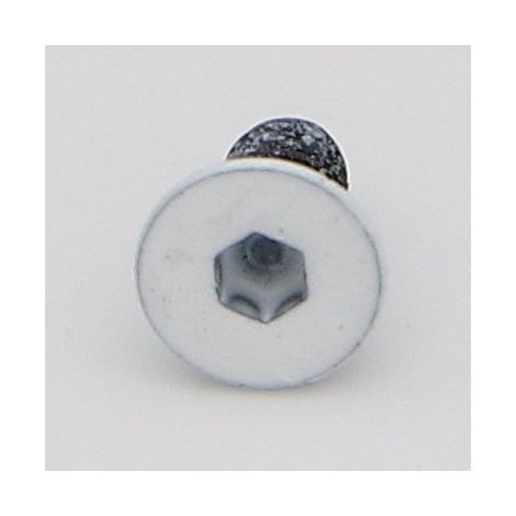 Vis métaux FHC tête fraisée empreinte hexagonale creuse M3X6 Filetage total Classe 10.9 Clé de 2 HC2 Acier brut-500 pièces