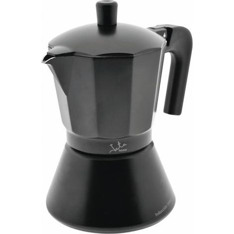 Caffettiera Italiana JATA CFI6 Nero Alluminio 6 Tazze 1 L (1/4)