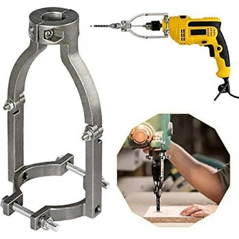Adaptateur pour foret à trou carré pour installation et démontage - accessoire de mortaisage pour perceuse (1/5)