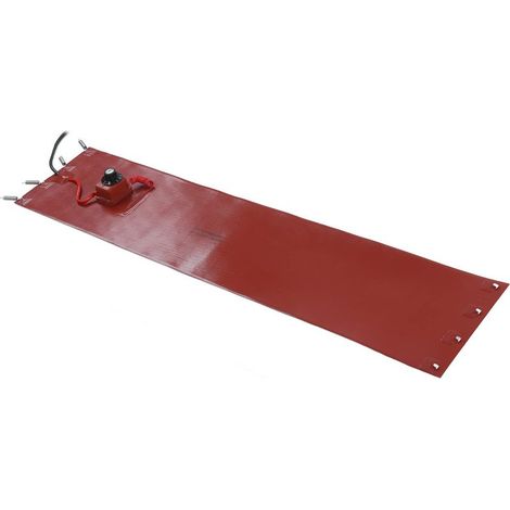 Couverture de Coussin Chauffant en Silicone pour Chauffe-fût à Huile en Métal 30-150 ° C 250 Mm 1140 Mm 50L 1200 W Chauffage en Silicone Flexible avec Thermostat à Affichage (1/5)