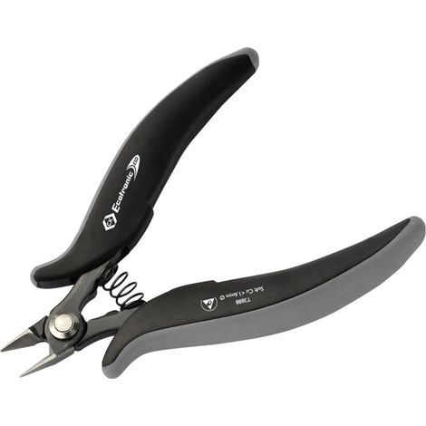 C.K Ecotronic T3888 ESD Printzange ohne Facette 135 mm