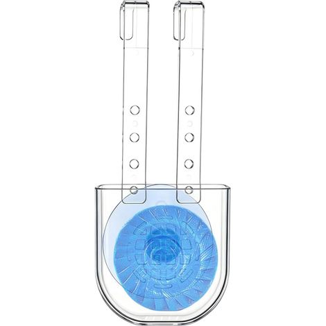 WC Reinigungstablettenhalter Transparenter und rostfreier