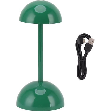 Ortviai Lampe de bureau LED avec variateur infini, 3 couleurs (blanc/chaud/neutre), batterie intégrée 2000 mAh, vert (1/5)