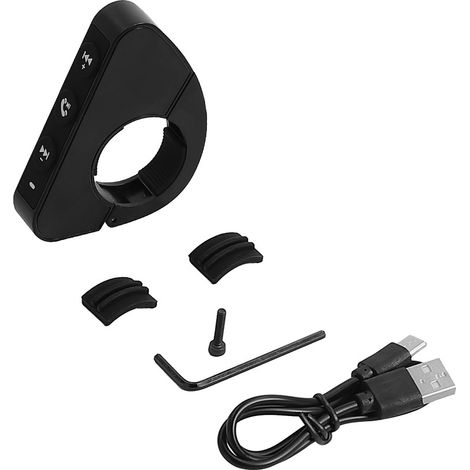 Universal helmet for electric scooter/motorcycle with Bluetooth hands-free system, handlebar control buttons and remote control. (1/4)