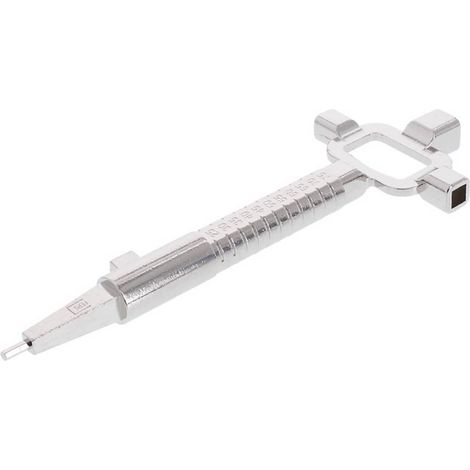 FEPS Tool universal Bauschlüssel FE-BS001 mit Flaschenöffner silber (1/5)