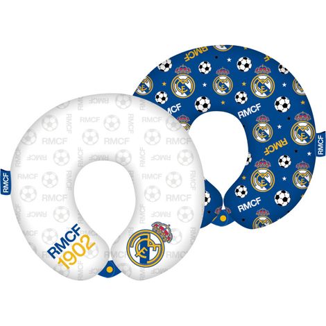 Coussin Tour de Cou - Real Madrid - 28x28x6 cm