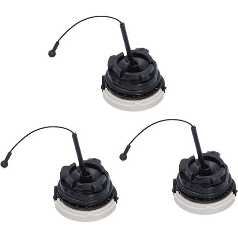 3pcs Bouchon d'Essence Bouchon du Réservoir Carburant pour STIHL MS192 MS200 MS250 MS290 MS380 MS390 MS440 MS460 MS880 (1/5)