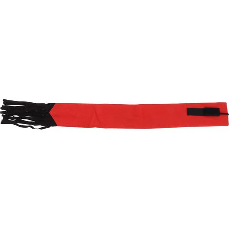 Protecteur de Queue de Cheval Anti-Dégâts - Housse en Tissu Non Tissé avec Franges, Accessoire de Soin pour Équidés Rouge (1/5)
