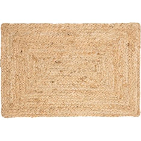 Set de Table en Jute "Lonyla" 30x45cm Naturel (1/3)