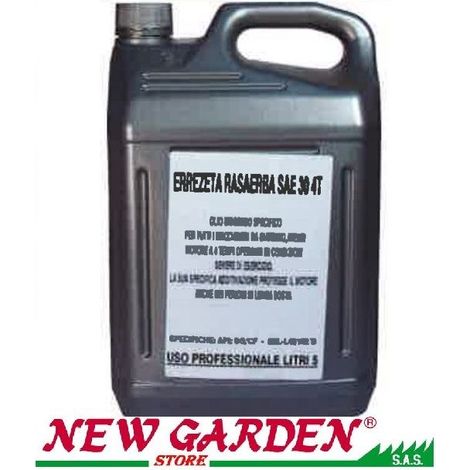 Olio motore 4T SAE 30 5litri lubrificante 4 tempi trattorino rasaerba