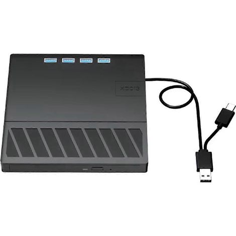 Externes optisches CD/DVD-RW-Lese-/Brennerlaufwerk mit USB 3.0 Typ C (1/5)