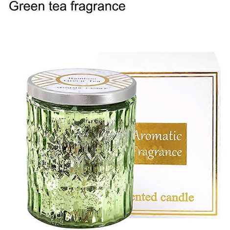 Bougie parfumée d'aromathérapie 50 g pour la chambre à coucher, romantique et créative, faite maison, en petit pot de 57 g (2 oz). (1/2)