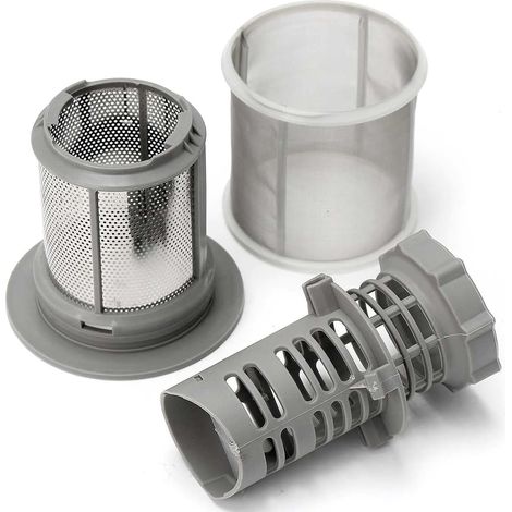 Filtre Lave-Vaisselle Bosch – Métallique + Tamis Fin, pour Balay, Siemens, Neff