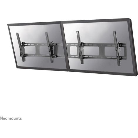 Neomounts NS-WMB200BLACK Soporte de pared para 2 pantallas Menuboard - 40-52 pulgadas - máx. 50 kg/pantalla - negro (1/4)