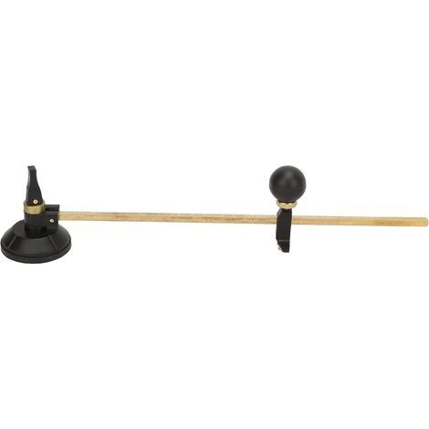 Coupe-verre à 6 Roues, Outils Industriels Circulaires, Outil de Coupe avec Ventouse pour Cercles de Précision (60 cm / 23,6 pouces) (1/5)