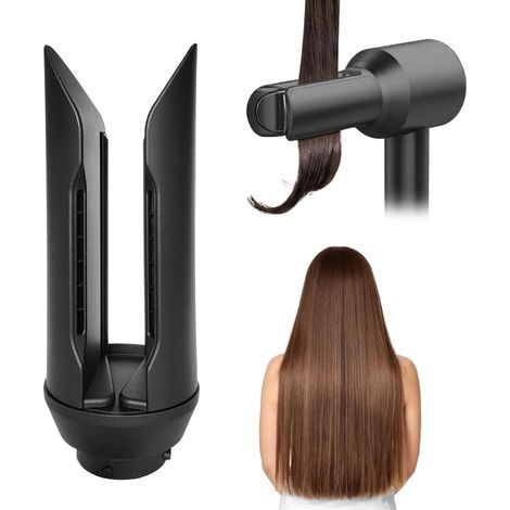 Buse de lissage pour fer à friser pour Dy-son Airwrap HD01 HD02 HD03 HD07 HD08 HD15,utilise un flux d'air puissant,buse de lissage redresse et coiffe les cheveux(avec adaptateur) (1/5)